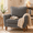 Gray, variant on YIORTWO Accent Chair, Modern Upholstered Comfy Sofa Chairs, Single Leisure Sofa with Cushioned Seat, Ergonomic Design, High-Density Foam, Wooden Legs, Sturdy Metal Frame, 380 lbs Capacity, Gray