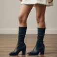 thumbnail image 3 of Sumona Knee-High Cable Knit Boot Winter Socks, 6-Pack, 3 of 5