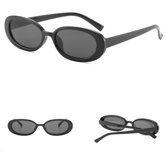 Fashion Retro Sunglasses for Women and Men, Unisex Small Frame Vintage 90s Sun Glasses Trendy Y2K Accessories (One Size, Multicolor)