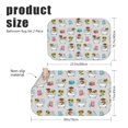 thumbnail image 3 of Highland Cow and Bathtub Print Bath Mat Set Of 2,Non-Slip Rug for Bathroom,Kitchen,Bedroom,Entrance, 30x17 and 23.5x15.7 Inches, 3 of 5