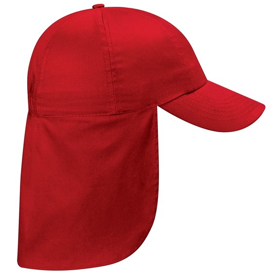 Beechfield Big Boys Junior Kids Plain Legionnaire Cap