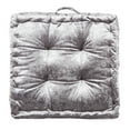 thumbnail image 3 of Safavieh Peony 18" x 18" Solid Square Tufted Floor Pillow, 3 of 4