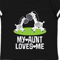 thumbnail image 4 of Inktastic My Aunt Loves Me Zebra Zoo Animal Boys or Girls Toddler T-Shirt, 4 of 5