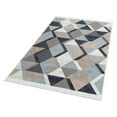 thumbnail image 4 of Langenzersdorf Beige Geometric Cotton Area Rugs for Living Room Jacquard Textured Modern Rugs Soft Geometric Rug for Bedroom Washable Rug Non-Slip Bohemian Carpet Perfect for Dining Room Office Beige, 4 of 5