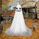thumbnail image 5 of Uuiauoio Halloween Decorations ,Illuminated LED Ghost Decorations for Front Porch Courtyard Outdoor Halloween Party Scary Apparition, Porch Courtyard Cute Decorations, 5 of 7
