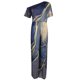 thumbnail image 4 of Mono de pierna ancha con tirantes de cuello sesgado y estampado informal a la moda para mujer Fridja  alkflakhf37146, 4 of 5