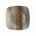 thumbnail image 1 of 6" Elegant Sqaure Desert Leaf Plate|Bio Mart Leaf Tableware|USDA, Natural, Eco-friendly, Re-usable Backyard Compostable, Disposable, Biodegradable,Wedding, BBQ, Camping Plate Pack of 10,50 or 100, 1 of 4
