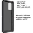 thumbnail image 4 of Designed for Samsung Galaxy Note 20 Heavy Duty Case, Triple Layer Protection Shockproof Dropproof Dustproof Anti-Scratch Phone Case Cover for Samsung Galaxy Note 20,Black, 4 of 7