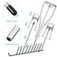 Weijiyouyu 8 Pcs Bottle Holders Dishwasher Stainless Steel Insert Sticks Compatible with Soda