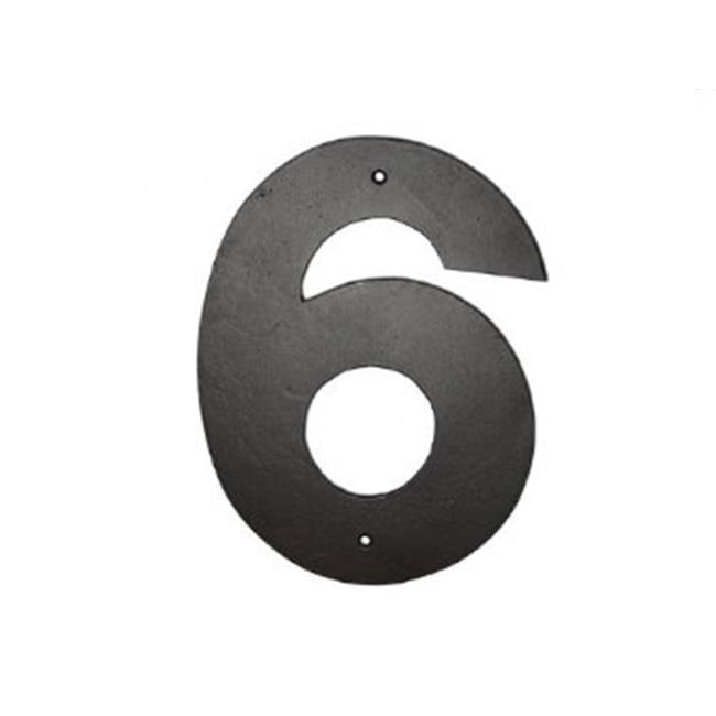 Montague Metal Products 6 In Helvetica House Number 5