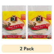 (2 pack) Olé Mexican Foods, Soft Taco Flour Tortillas, Regular, 10 Count, 16 oz