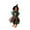 Green, variant on Scream Witch Halloween Ornament Spooky Laughing Voice Witch Halloween Table Decoration Christmas Tree Hanging Decoration 13 inch