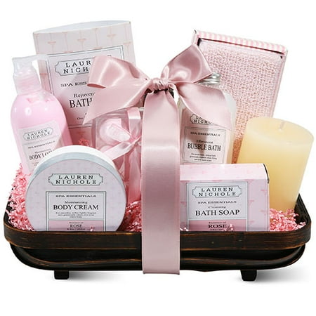 Rose Rejuvenation Spa Basket
