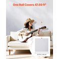 thumbnail image 6 of VEVOR Peel and Stick Wallpaper, 17.7 x 393.7 inch Contact Paper White Wood Grain Waterpoof Self Adhesive, Easy to Clean & Peel Wall Decorative Vinyl Roll for Bedroom Kitchen Bathroom Desk Office, 6 of 9