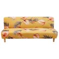 thumbnail image 1 of Stretch Armless Sofa Cover Armless Sofa Cover 3 Seater Sofa Cover, 1 of 5