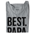 thumbnail image 4 of Best Papa Ever Fathers Day Gift Tank Top Sleeveless Tee Men Brisco Brands L, 4 of 6