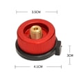 thumbnail image 3 of SharkTRUE Camping Stove Butane Gas Metals Adapter Convert Fuel Canister AU For Long, 3 of 7