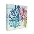 thumbnail image 3 of Stupell Industries Underwater Sea Life Blue Pink Ocean Coral Reef Canvas Wall Art, 17 x 17, Design by Katie Doucette, 3 of 7