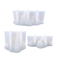 thumbnail image 6 of LITINKIMI 3Pcs Mountain Shape Silicone Molds for Epoxy Resin Casting in White 8.5X17.5Cm, 6 of 8