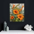 thumbnail image 5 of ARISTURING  Tropical Wall Art Rustic Hibiscus Flower Flamingo and Tropical Flower Painting Hawaii Theme Home Office Wall Decor, 5 of 5
