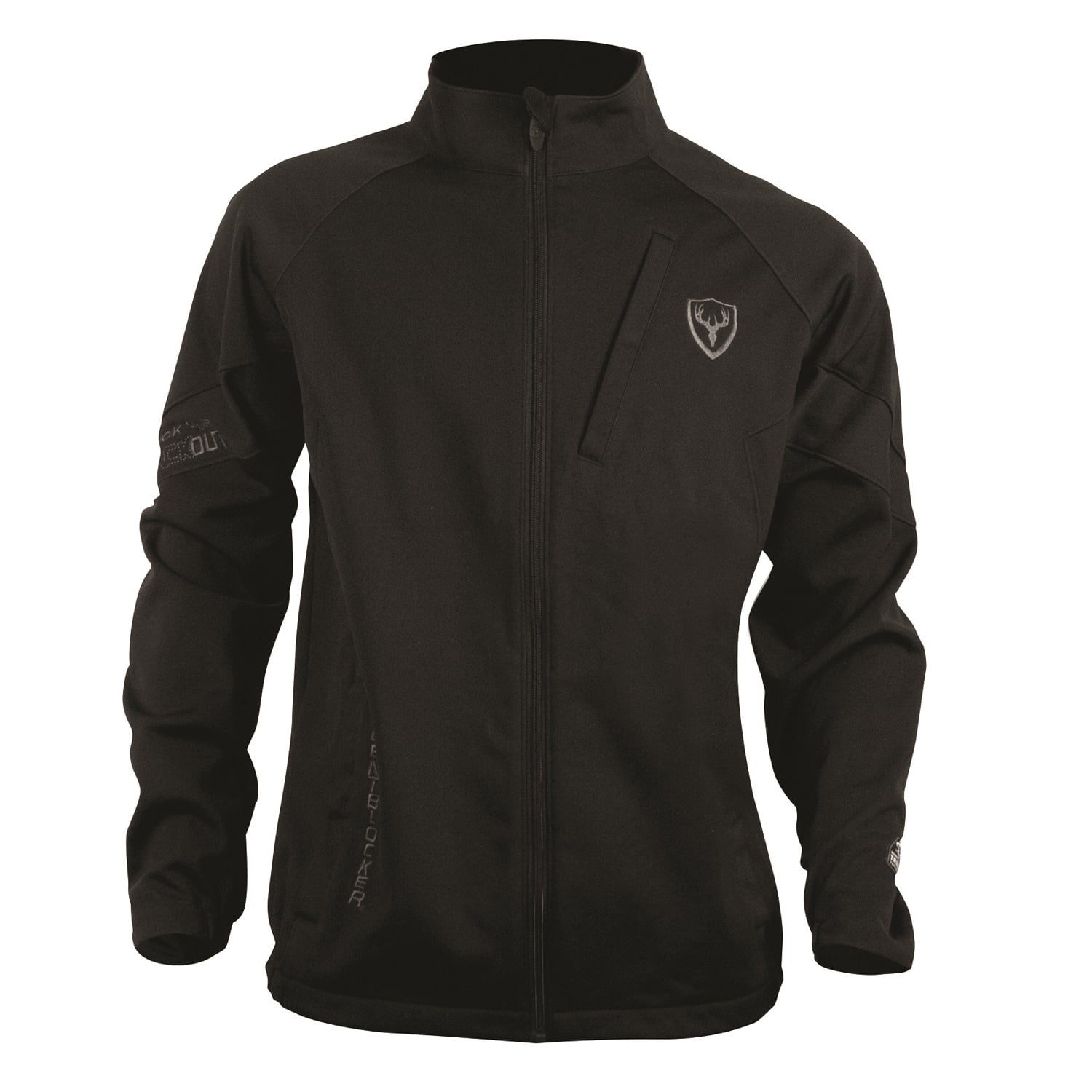 Scent Blocker Knock Out Jacket, Black by Robinson Outdoor Products