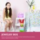 thumbnail image 3 of PeggyDoll - 2 cajas de tesoros para niñas, juguetes, caja de maquillaje para niñas, organizador de joyas de mesa, 3 of 6