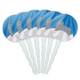 thumbnail image 1 of Gray Seal on Rock Cupcake Picks Toppers - Set of 6, 1 of 1