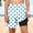 Light Blue, variant on ITSAME Boys Swim Trunks, Polka Dot Print Elastic Waist with Compression Liner Quick-Dry Beach Shorts Black Size 5