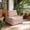 Pink, variant on Leumius Folding Sofa Bed,Corduroy Fabric Convertible Sleeper Sofa Chair with Back Support and Pillow,Boneless Foldable Mattress Futon Chair Bed Floor Sofa for Living Room Bedroom,Pink