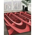 thumbnail image 2 of Ahgly Company Indoor Rectangle Patterned Grapefruit Red Area Rugs, 3' x 5', 2 of 6