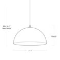 thumbnail image 2 of Regina Andrew 17-1004BLK Peridot 24" Wide Outdoor Pendant - Black, 2 of 7