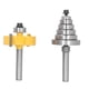 thumbnail image 2 of Rabbet Router Bit Set 1/4in Shank with 6 Bearings 3/8in 1/2in 5/8in 3/4in 7/8in 1‑1/8in, 2 of 5