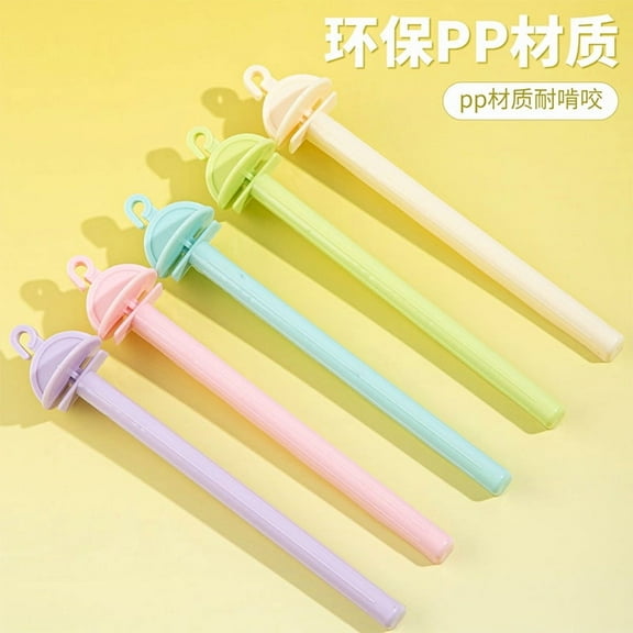 HONMEET 20pcs Clip-On Plastic Bird Perches - Light Color Parrot Stands for Parakeet, Finch, Canary, Budgie, , Small Birds Cages