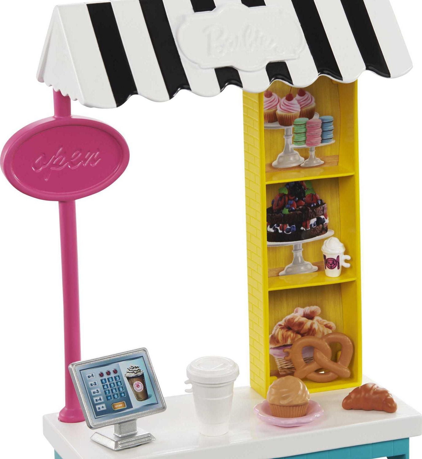 Barbie Life in the City Café Playset with Barbie Doll