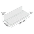 YIMWNYI Clear Acrylic Floating Shelf WallMounted Invisible Storage