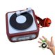 thumbnail image 3 of Mini Retro Tape Recorder Keychain Portable Keychain Orange, 3 of 5