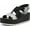 Black, variant on Sorel Cameron Flatform Slingback Women's Sandals