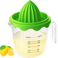 thumbnail image 6 of Manual Citrus Juicer with Measuring Cup 1 Cup 250ml Lemon Lime Orange Hand Squeezer BPA Free, 6 of 7