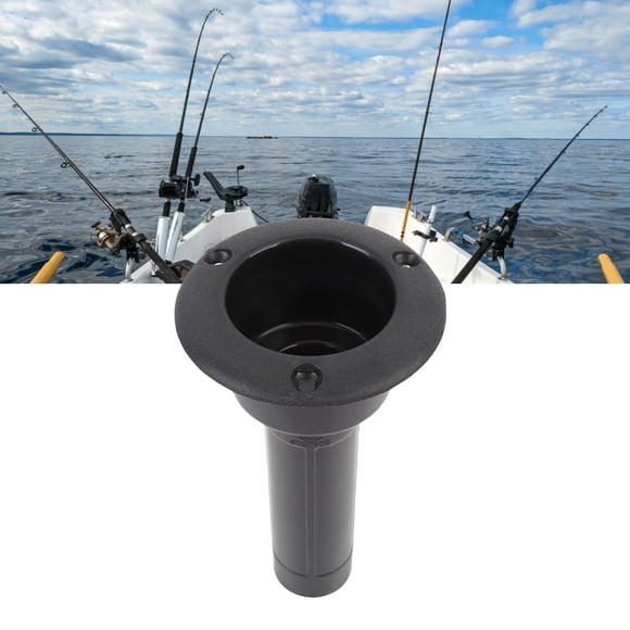 Fishing Rod Cup Holder Marine Stainless Steel Boat Outrigger Rod Holder with Adjustable 0 15 30 Angles for Boat Yachts
