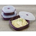 thumbnail image 3 of Reston Lloyd Microwave Cookware Set, Plum, 3 of 4