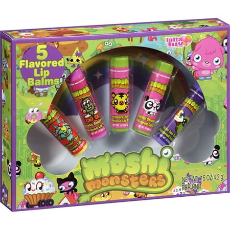 Lotta Luv Flavored Lip Balms, 5 count