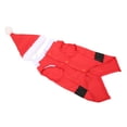 thumbnail image 5 of Disfraz de Navidad para perro con sombrero, ropa ligera y cómoda para perro, para fiesta de NavidadM, 5 of 5