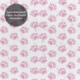 thumbnail image 5 of Shower Curtain, Pink Paw Waterproof Fabric Plastic Shower Curtain, Drying Fast Bathroom Curtain with 9 Buttonholes, Ruffle Shower Curtain 60x72in, 5 of 8