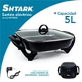 thumbnail image 3 of Sartén Eléctrico Antiadherente 5l Portatil Con Termostato Negro, 3 of 4