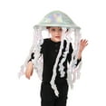 thumbnail image 2 of Holographic Jellyfish Plush Hat, 2 of 6