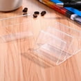 thumbnail image 4 of AFQH 20PCS Clear Acrylic L-Shaped Sign Holders for Menu & Photo Display, 4 of 10