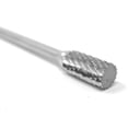 thumbnail image 6 of HELONGCO Double Cut 1/4" x 1/2" Solid Carbide Burr Bit, 1/8" Shank, 6 of 6