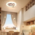 thumbnail image 4 of Lampara de techo infantil con ventilador Niña, 4 of 4