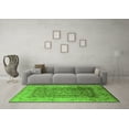 thumbnail image 3 of Ahgly Company Indoor Rectangle Oriental Green Industrial Area Rugs, 3' x 5', 3 of 4