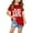 Red, variant on Kids Cotton T-Shirts Mother's Day Gift, Boys Girls Novelty Shirts Crewneck Short Sleeve Tees for 6-18 Years Teens Black 4-5 Years